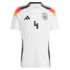 Tyskland Tah 4 Hjemme EM 2024 - Herre Fotballdrakt
